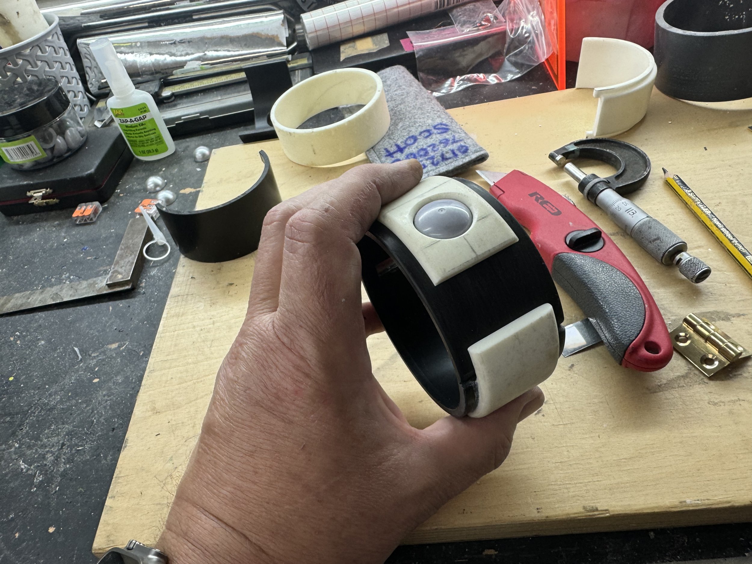 construction master version of replica Teleport Bracelet form BBC Cult Tv Series Blake's 7