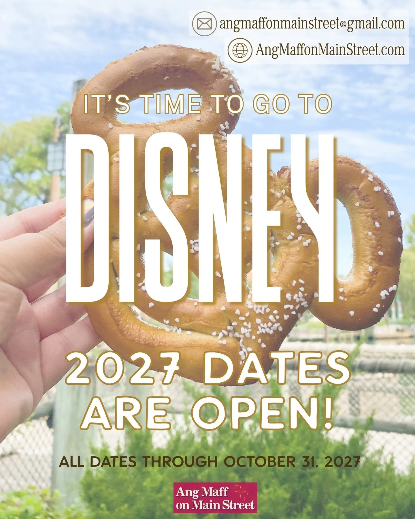 2027 Walt Disney World dates are open!!* Now is the best time to lock in your dates and preferred rooms before the mad dash.
&bull;
There&rsquo;s also a new dining plan option! The Deluxe Table Service adds an additional table service meal to the exi