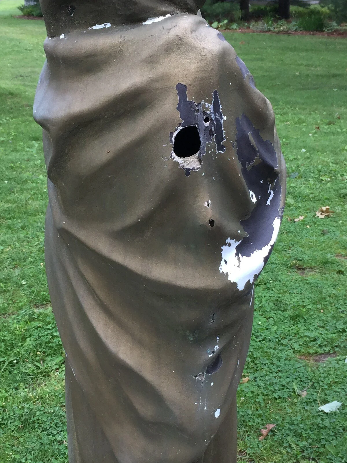 Mary Fiberglass Statue (Before)