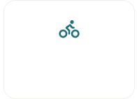 Bike lane sign with bicycle icon