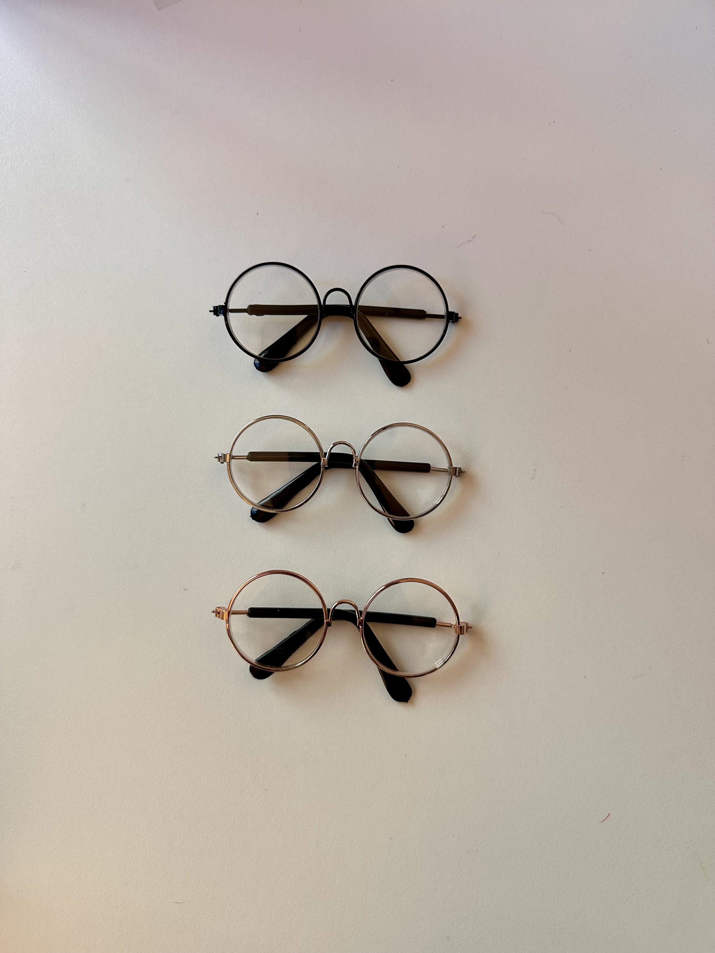 Amigurumi mini glasses