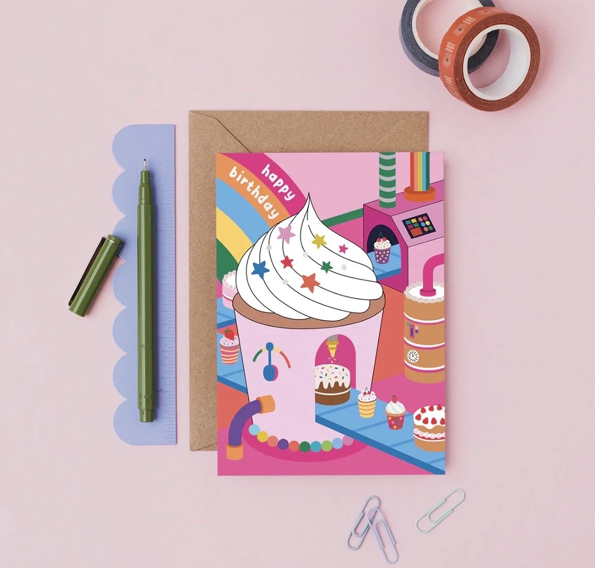 Sprinkles Workshop Birthday Card