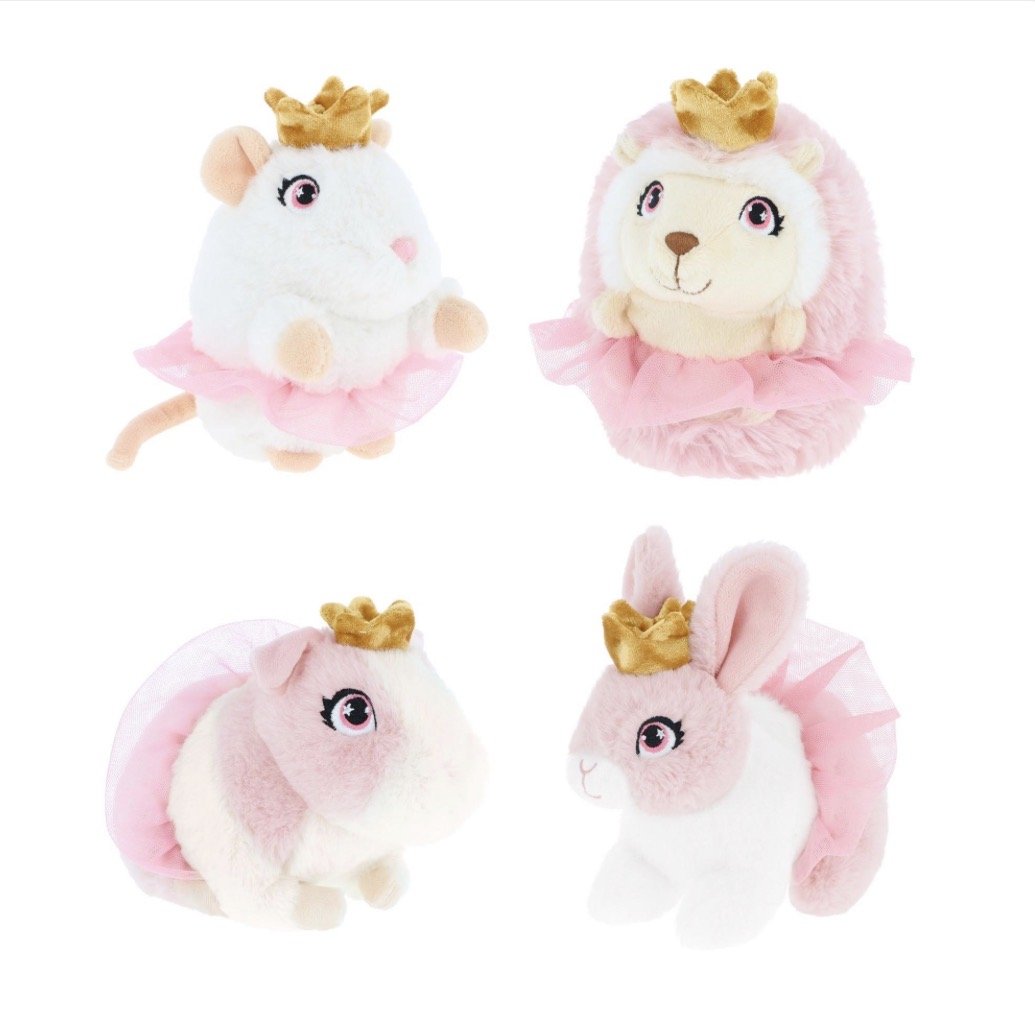 Keeleco Pink Animals 4 Asstd - 14cm