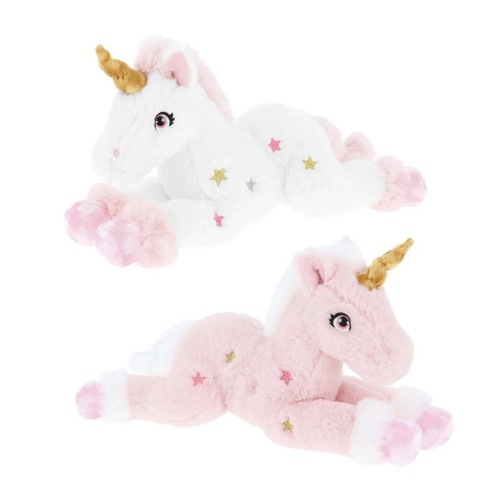 Keeleco Pink Unicorn 2 Asstd - 35cm