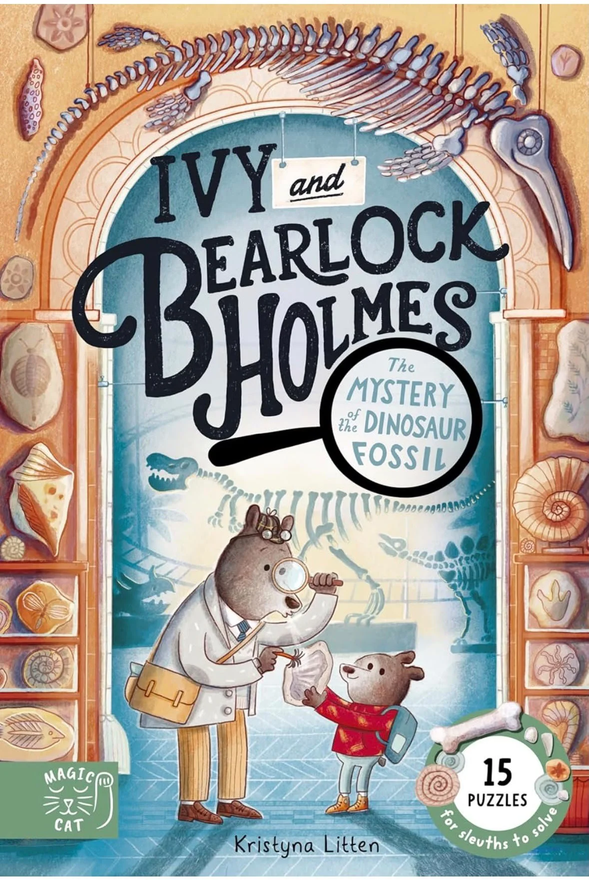 Ivy And Bearlcok Holmes 2: The Mystery Of The Dinosaur Fossil (Paperback)