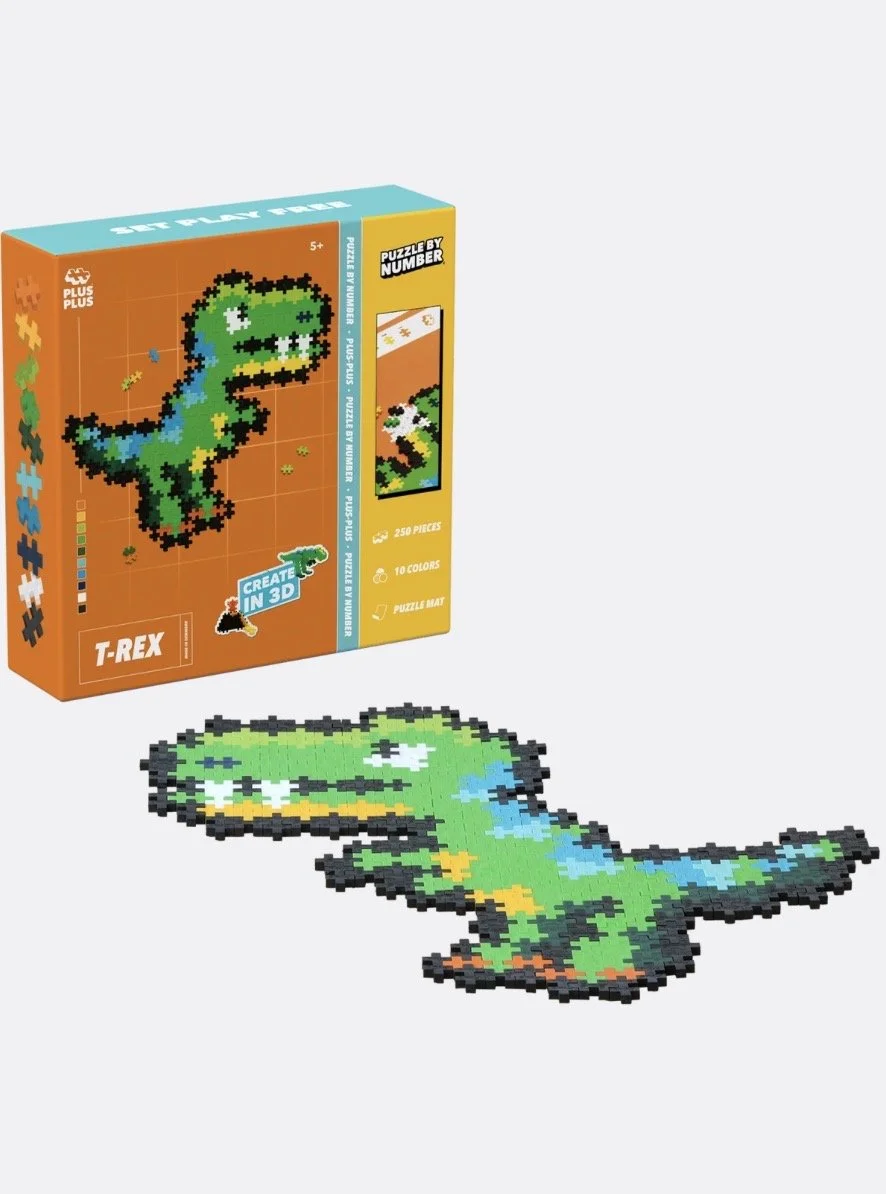 Puzzle By Number - T-Rex