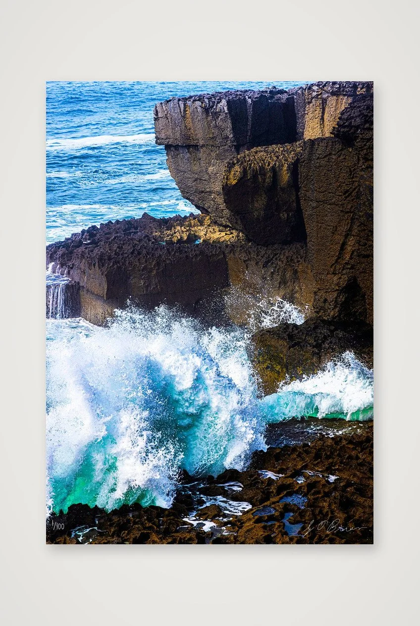 All the colours of the sea.