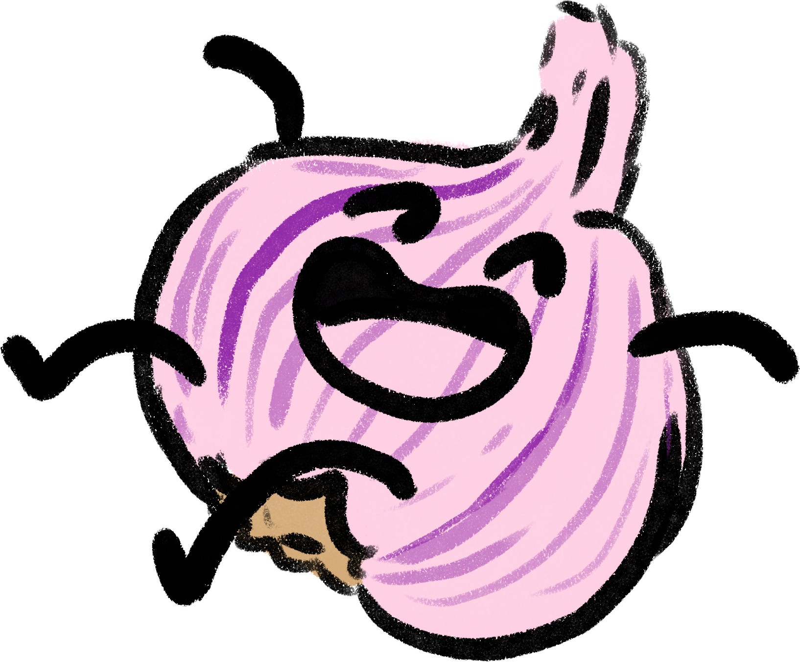 Happy garlic floating in the air!