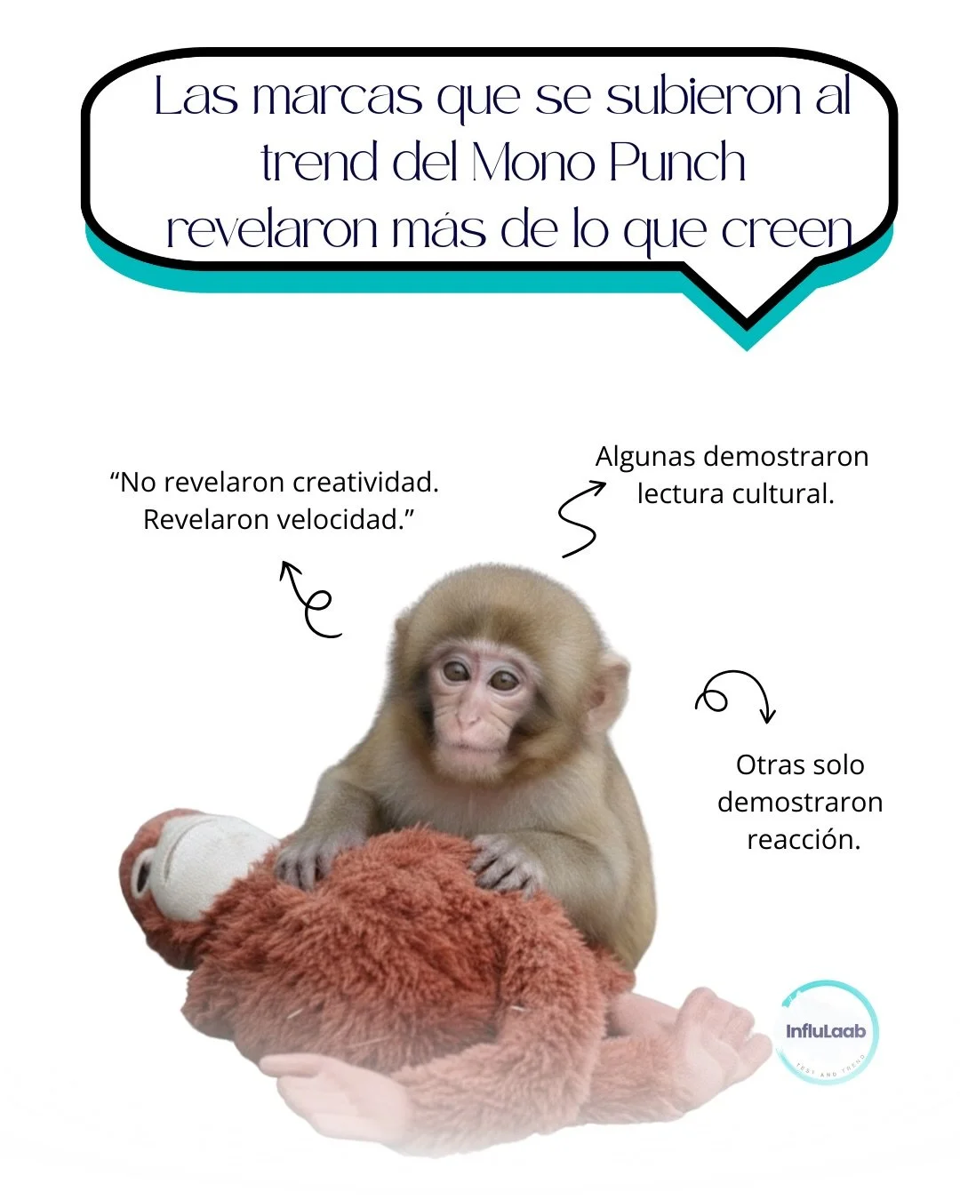 El Mono Punch no fue relevante por el meme.

Fue relevante por lo que revel&oacute; sobre las marcas.

En la cultura digital actual, los c&oacute;digos cambian en horas.
La velocidad importa.
Pero sin criterio, solo amplifica ruido.

No todo trend me