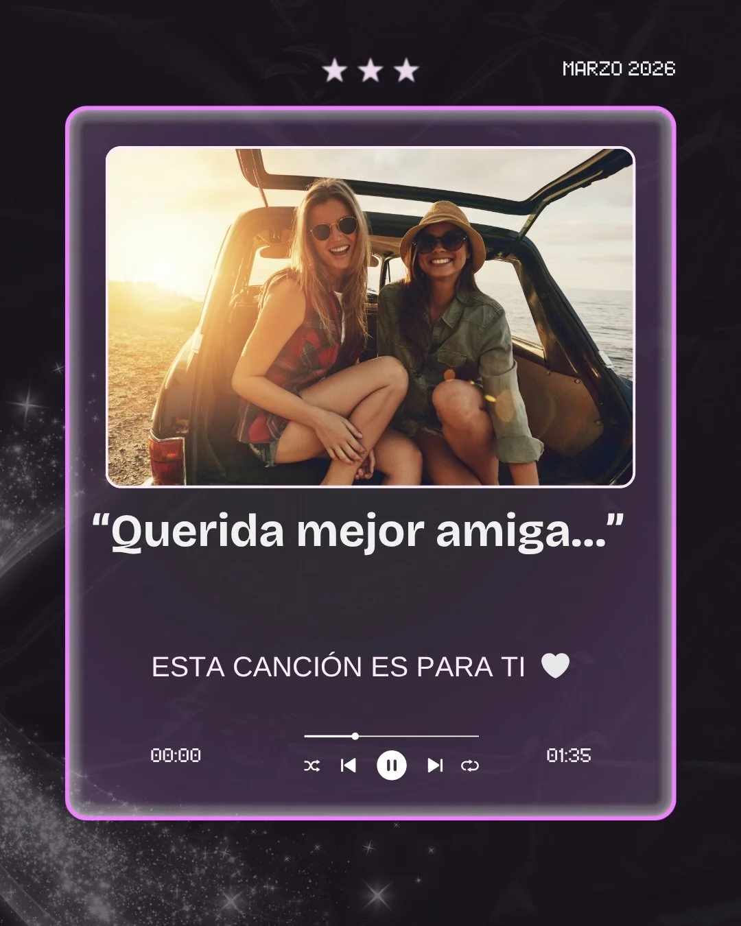 💗 Querida mejor amiga&hellip;

Hay historias que todas hemos vivido ✨
y hay canciones que se sienten personales 🎶

👉 Si eres creadora de contenido, esta es tu oportunidad&hellip;

Estamos invitando a creadoras a ser parte del lanzamiento de &ldquo