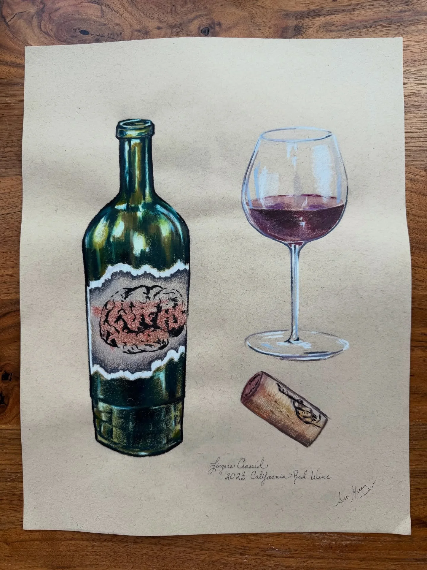 Ladies and gentlemen, put your hands together for the talented @ann_maren . Her artistic skill is on another level, and we&rsquo;re beyond honored to have received her submission for the Brain Teaser Contest. She used watercolor and colored pencils &
