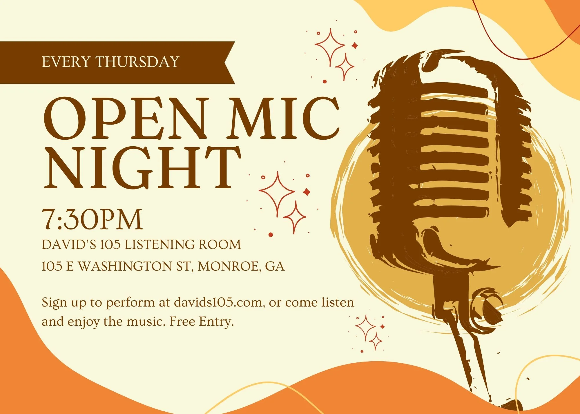 Open Mic Night