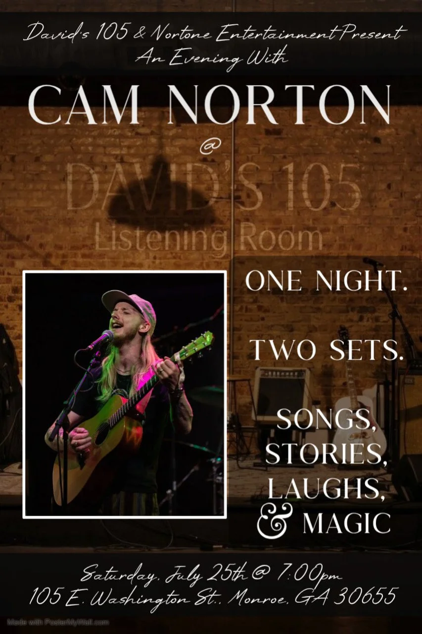 Cam Norton Live at David's 105