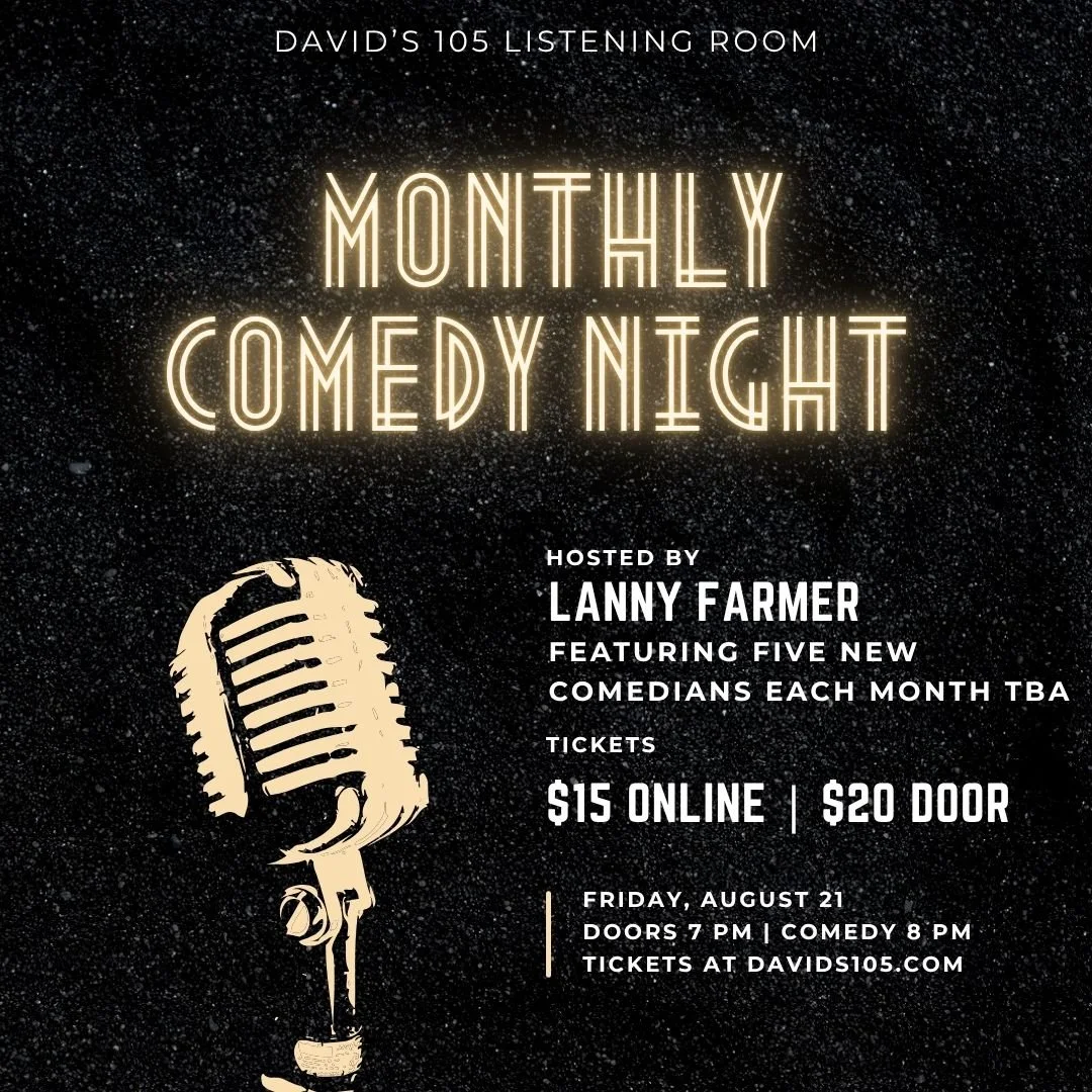 Monthly Comedy Night hosted by Lanny Farmer