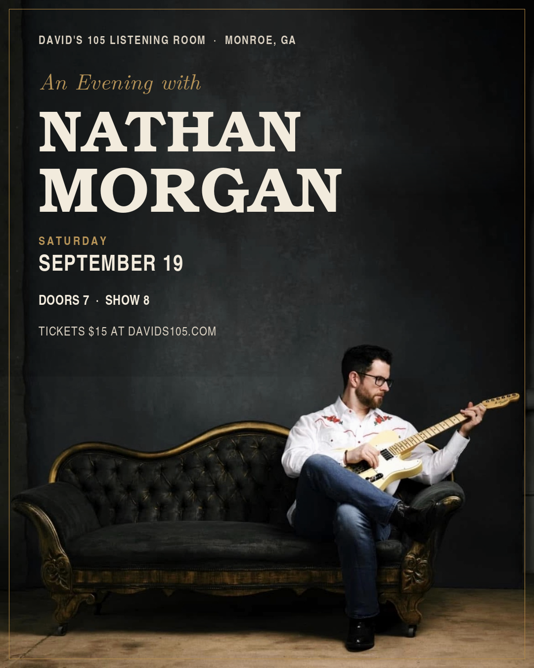 An Evening with Nathan Morgan