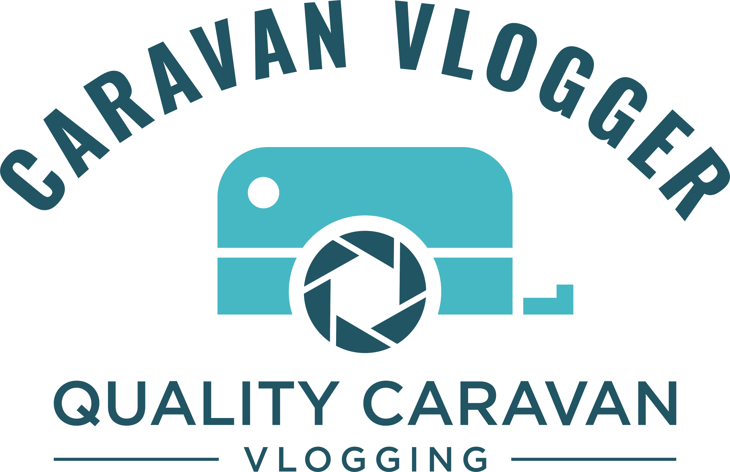 CaravanVlogger Circular Window Sticker 60mm