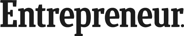 Close-up of the word 'Entrepreneur' written in bold, black letters.