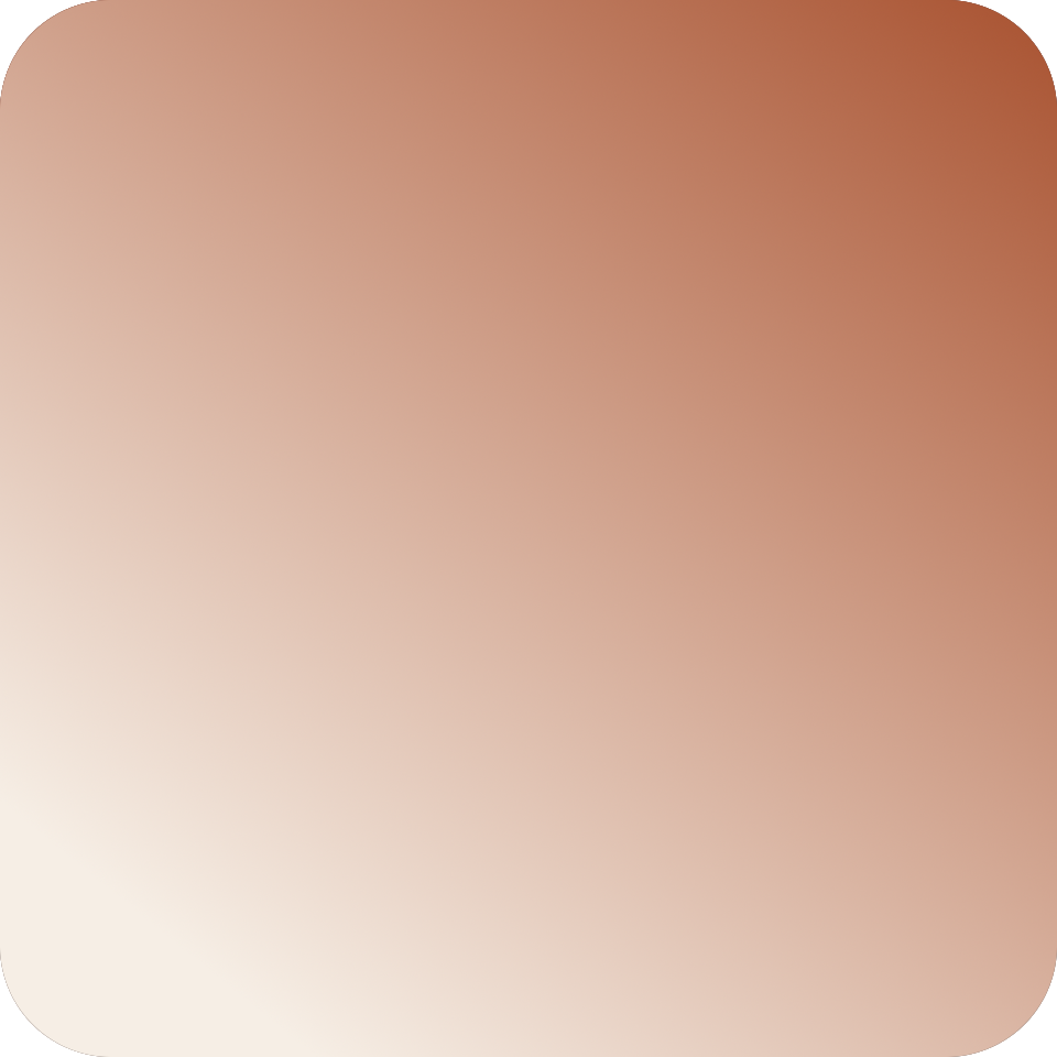 A square gradient with shades of orange, gray, and black, blending smoothly from darker to lighter
