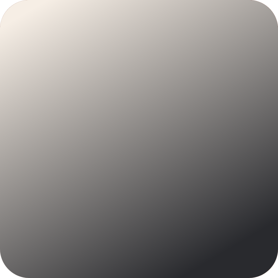 A square gradient with shades of orange, gray, and black, blending smoothly from darker to lighter