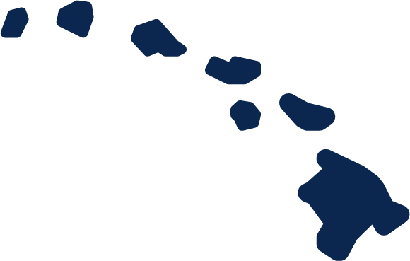 Outline of the Hawaiian Islands