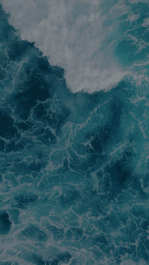 Ocean waves crashing with white foam.