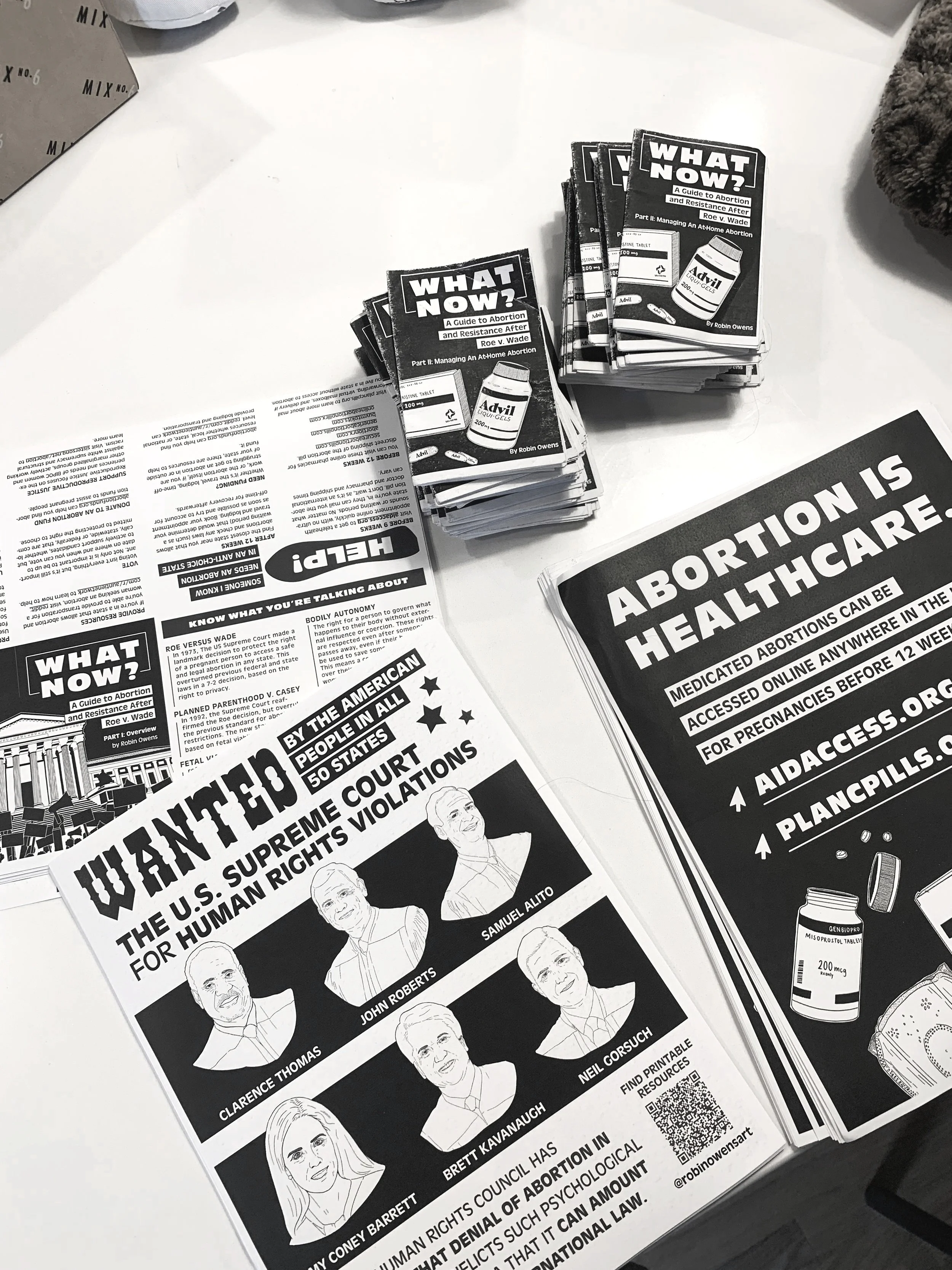 What Now? Printable Protest Posters and Zines