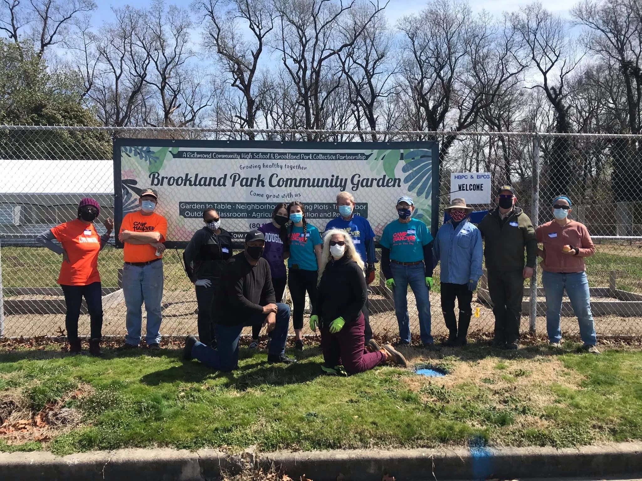 Brookland Park Community Garden Signage