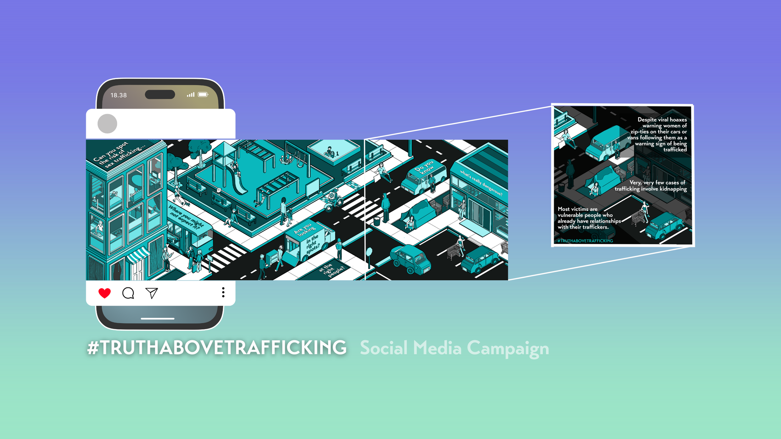 Truth Over Trafficking Social Media Campaign