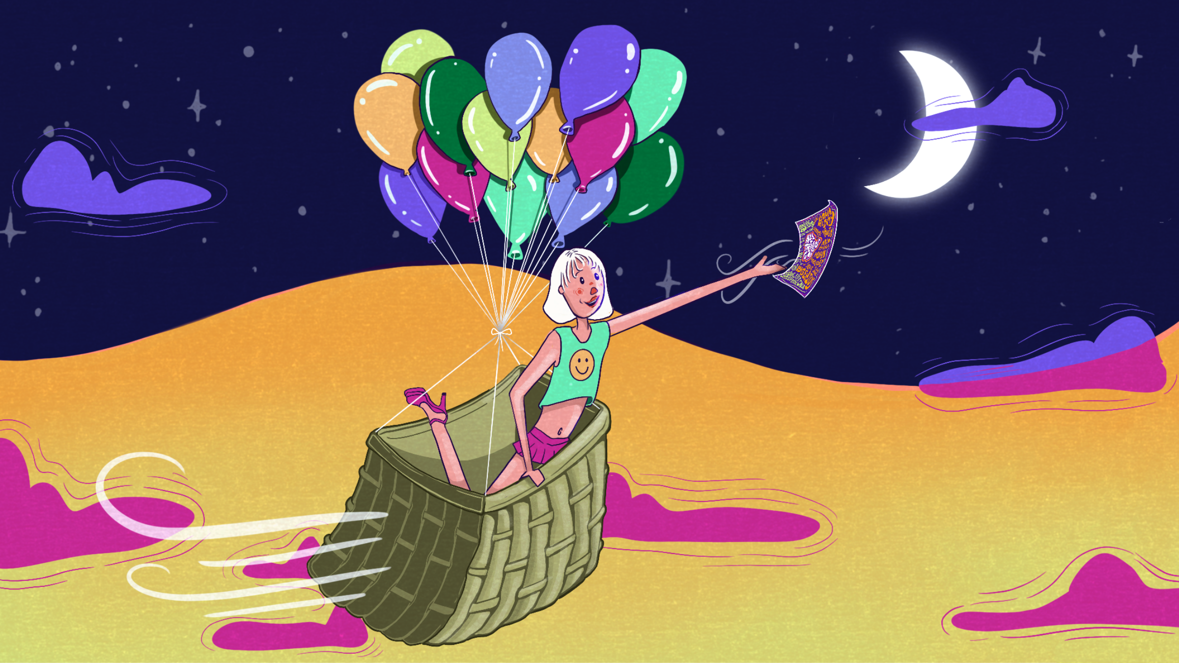 All Things Go Festival: Illustrated Storyboard