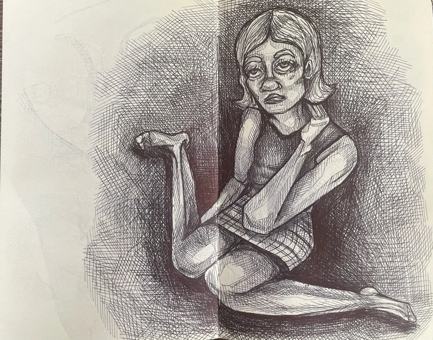 Recent pages from my sketchbook