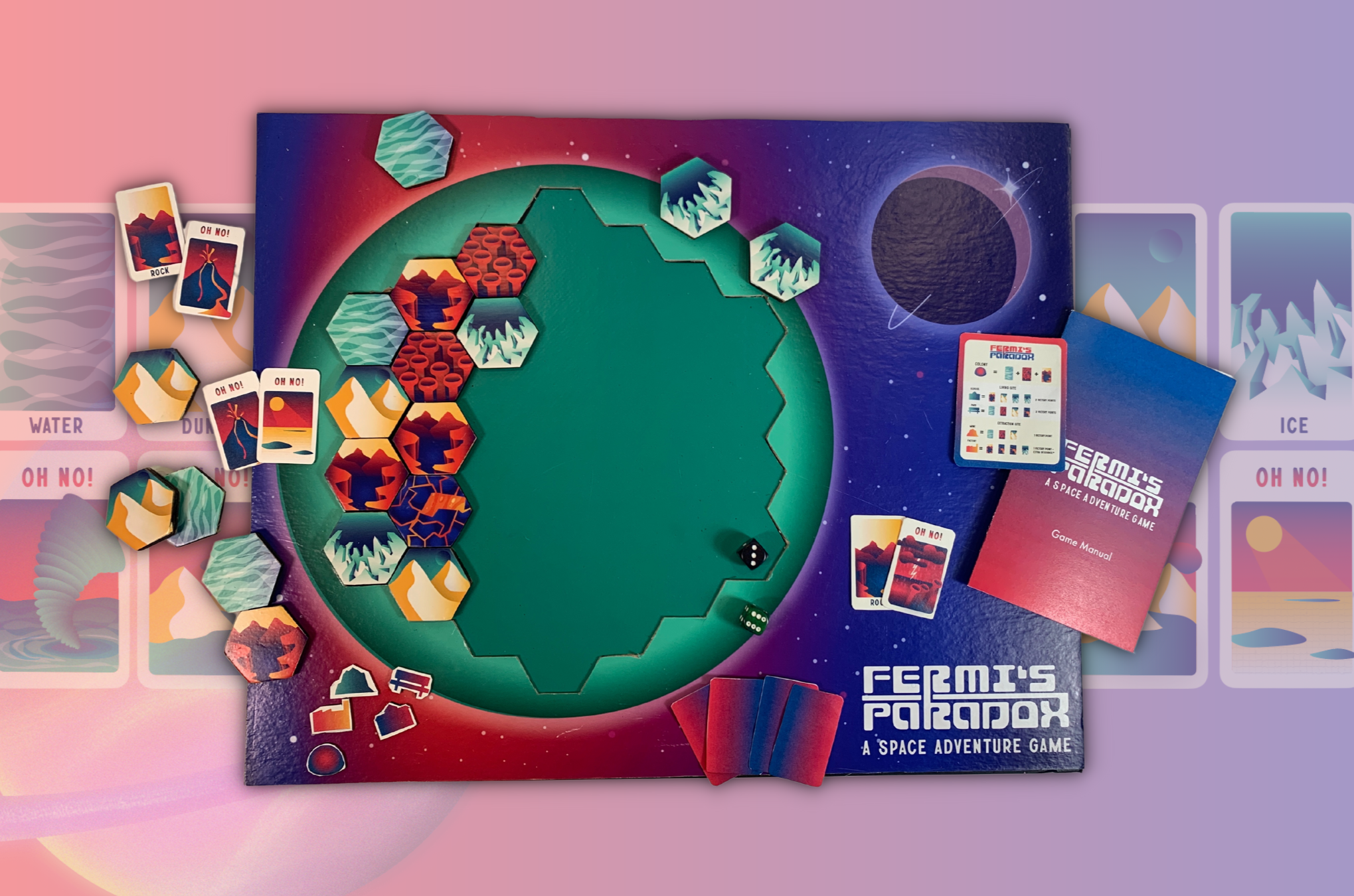 Fermi's Paradox Tactical Board Game Design
