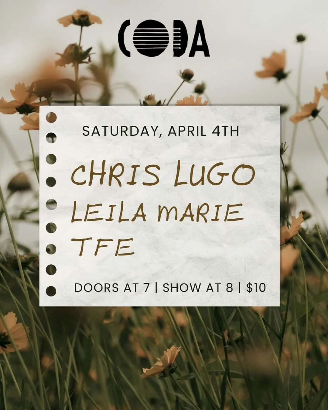 Coda Show with Chris Lugo and TFE