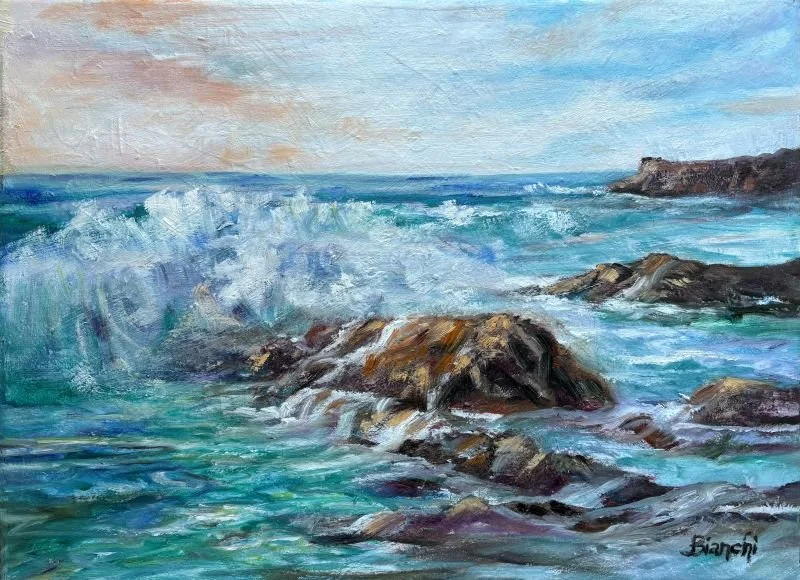 AnnBianchi_Surf Serenade_Oil on Canvas_ 12x16_$225.jpg