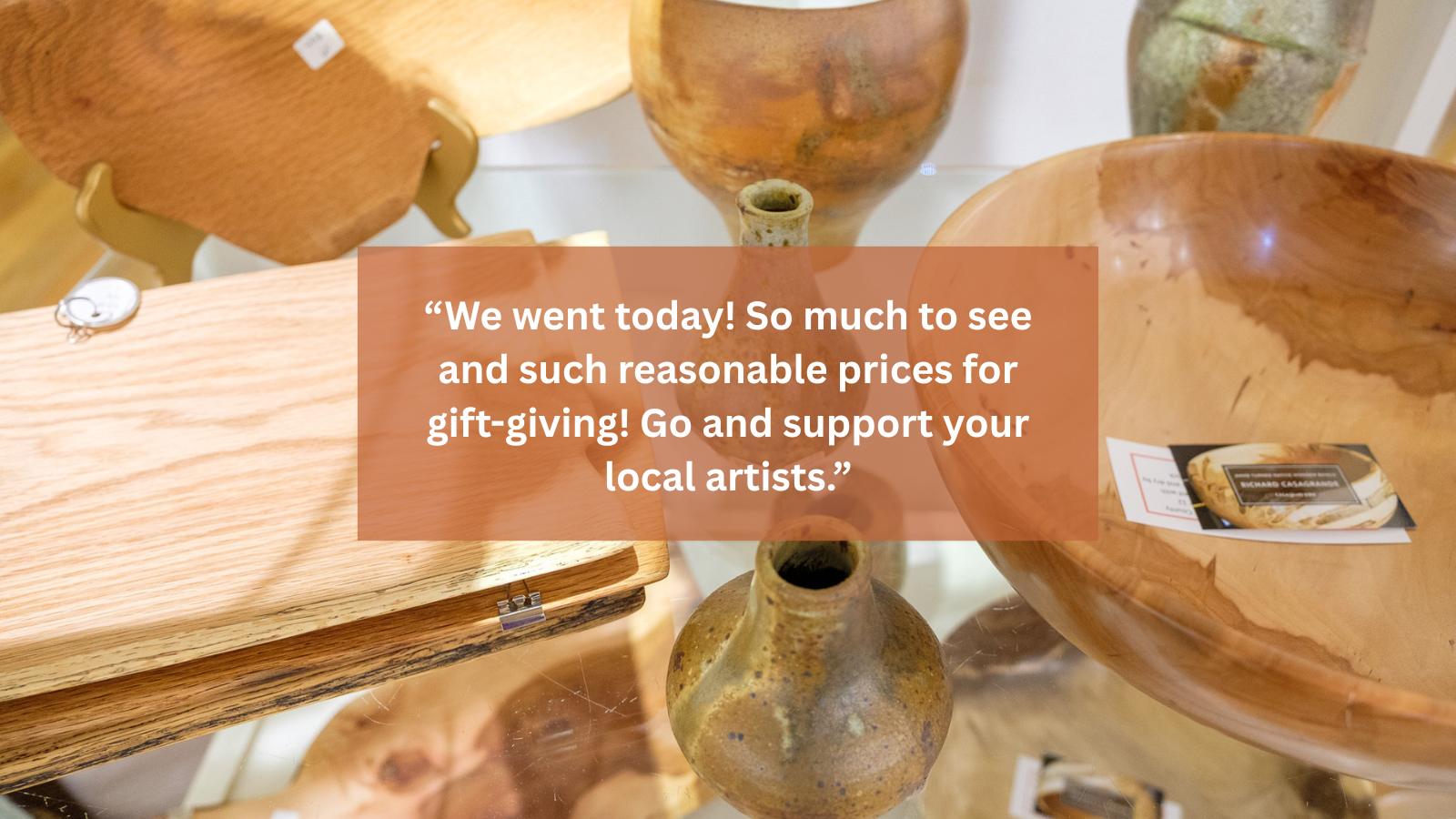 Holiday sale testimonial 1