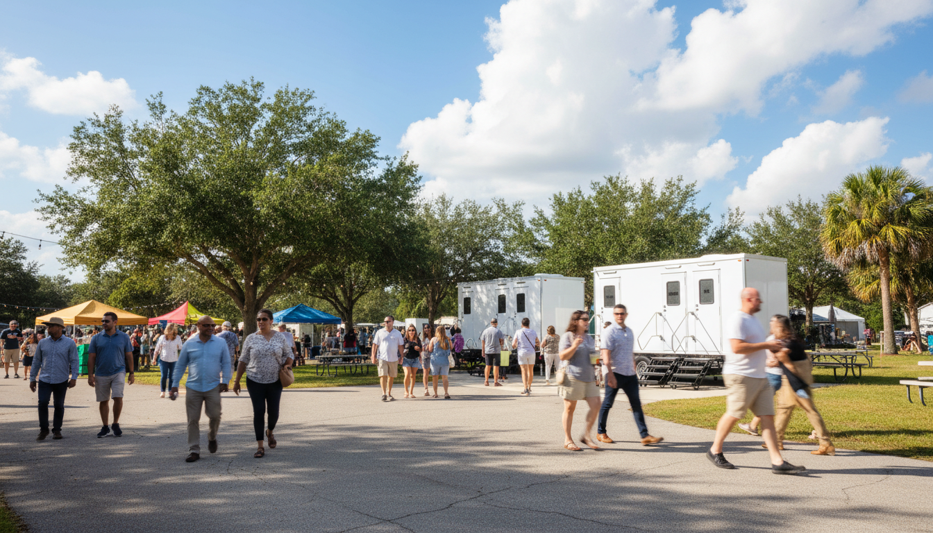 wedding & festival restroom trailers northeast georgia