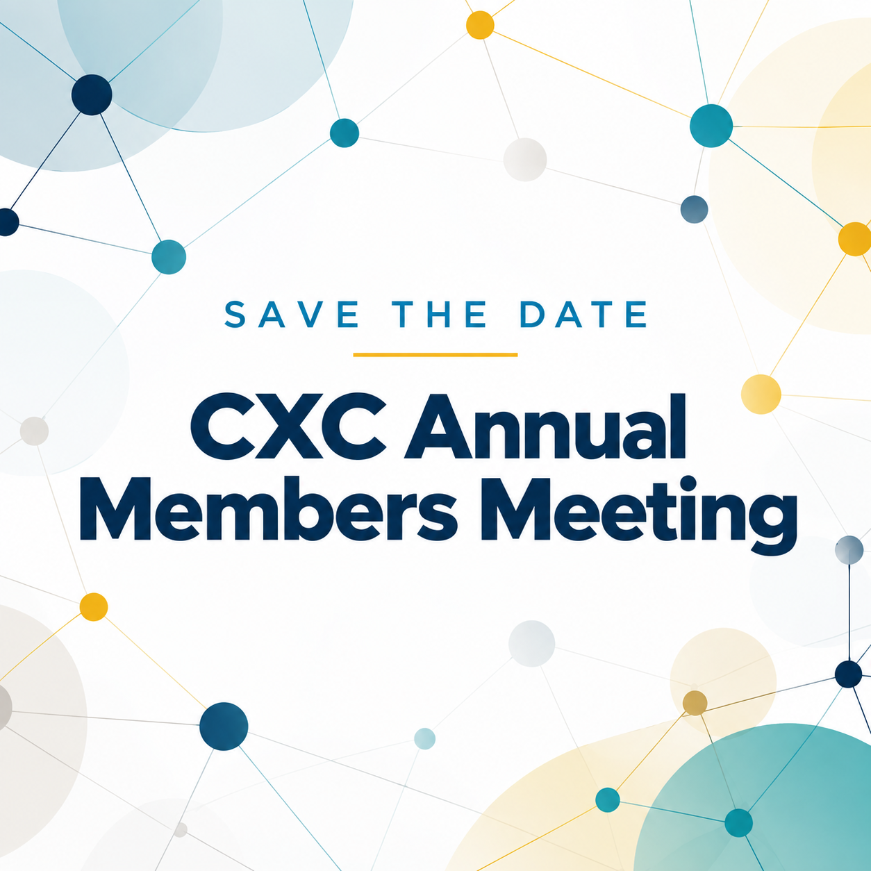 EVENT: CXC Annual Meeting December 8th, 2026