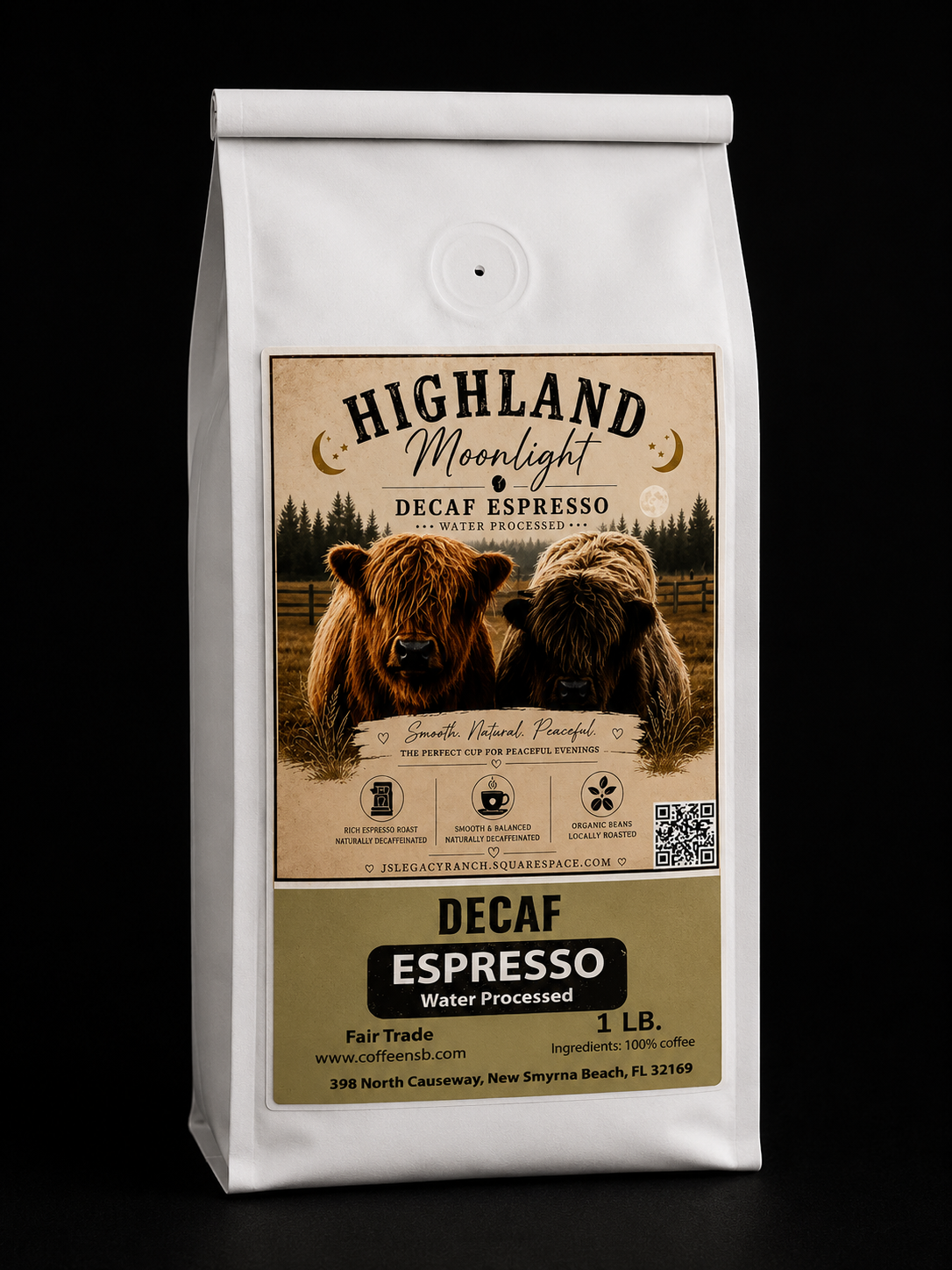 Highland Moonlight Decaf Coffee