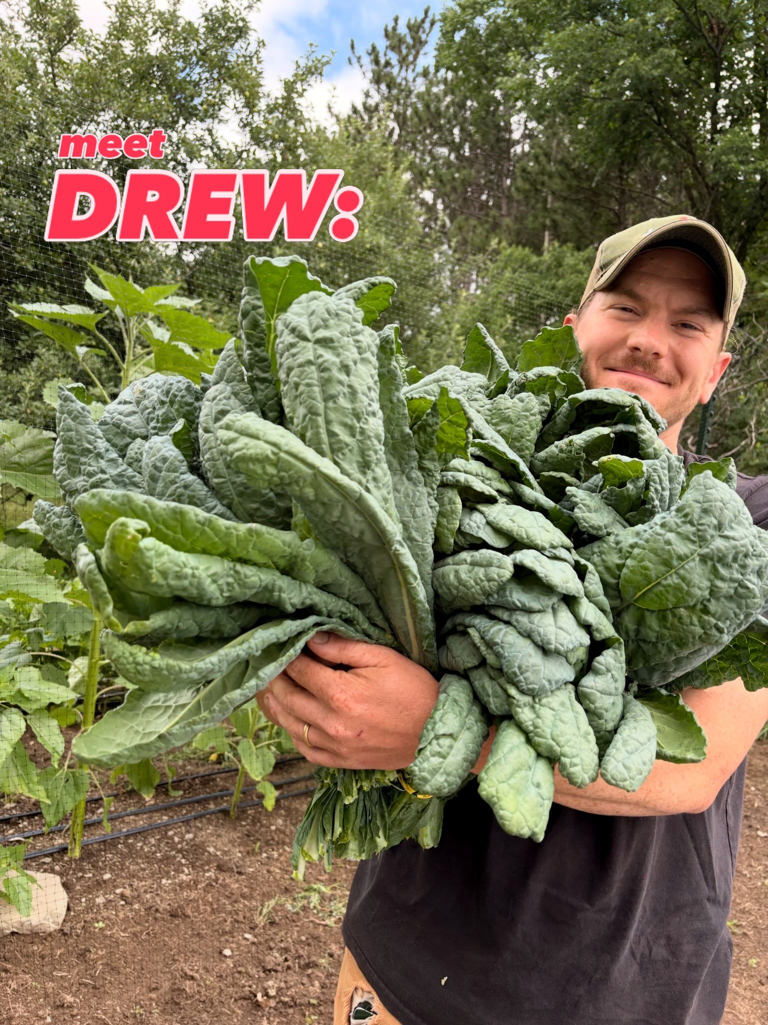 How about a round of intros? Raise your hand if you&rsquo;ve tried Drew&rsquo;s famous kale salad 🙌🏼