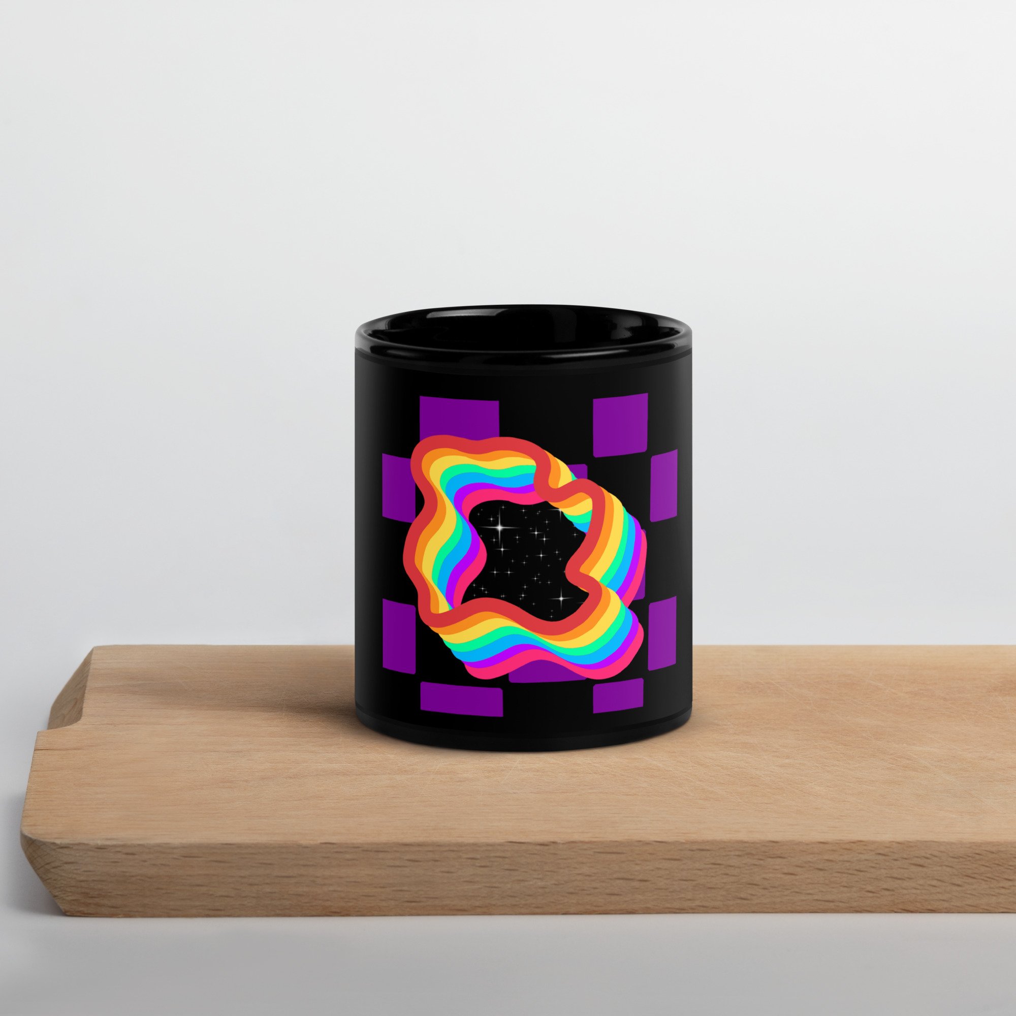 Rainbow Space Portal Mug