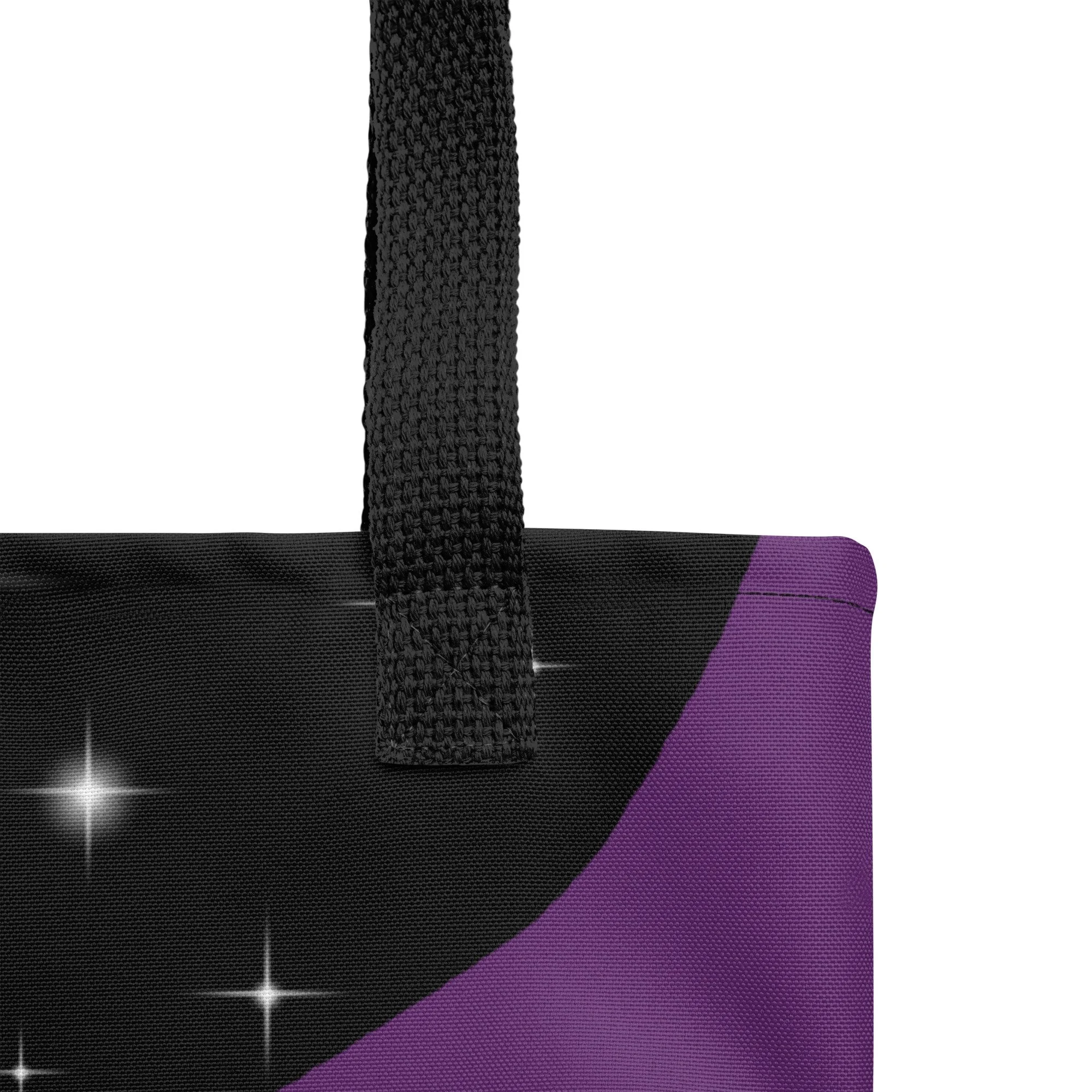 Purple Space Eye Tote