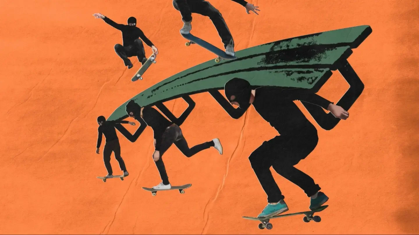 The Best Thing in Skateboarding Right Now Is This Old Green&nbsp;Bench