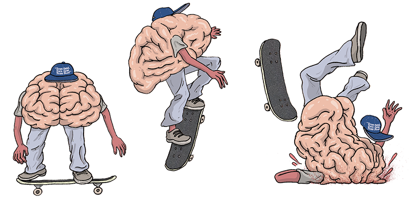 How Worried Should Skaters Be About&nbsp;CTE?