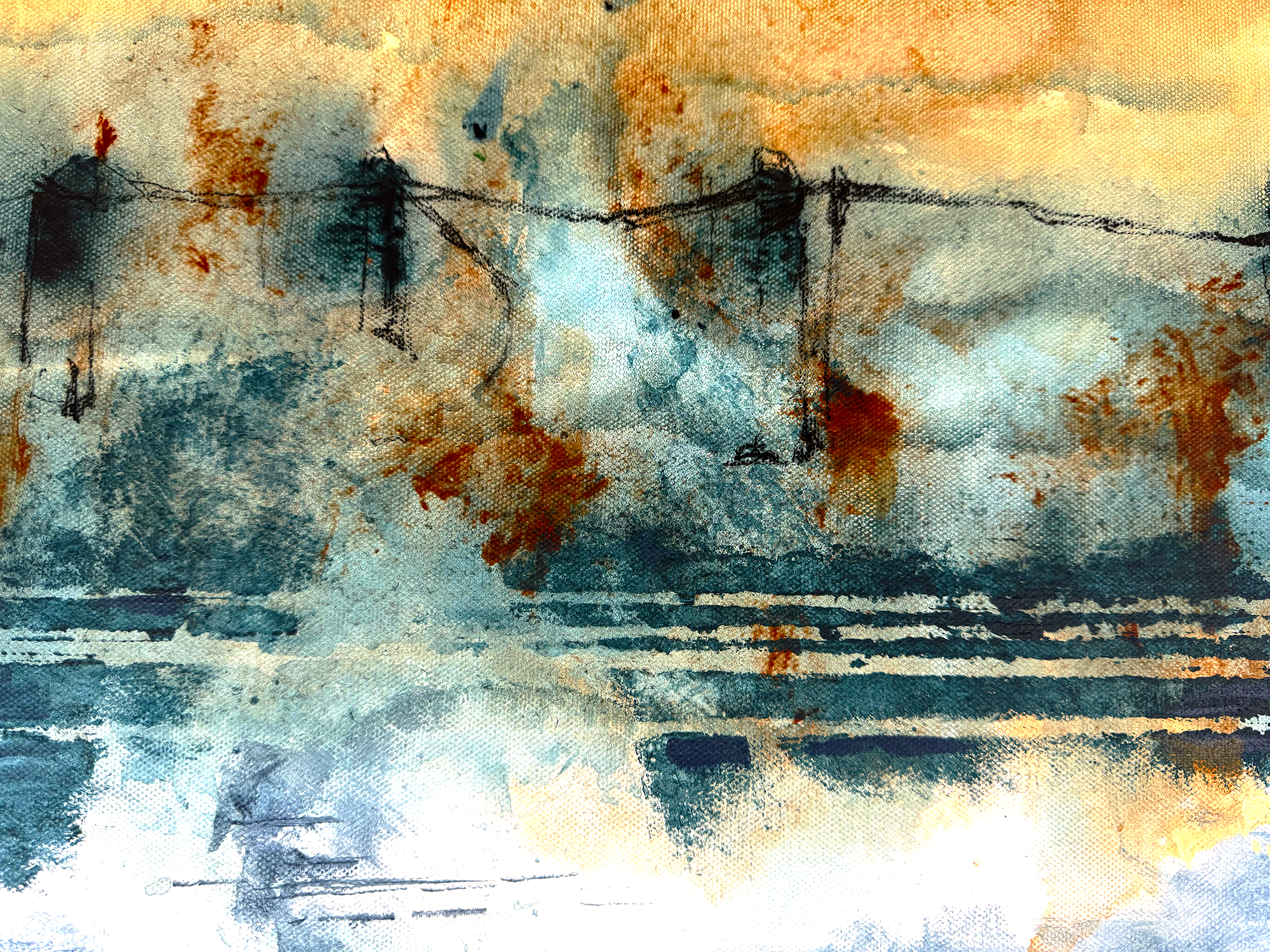  Still Attached    Mixed Media  