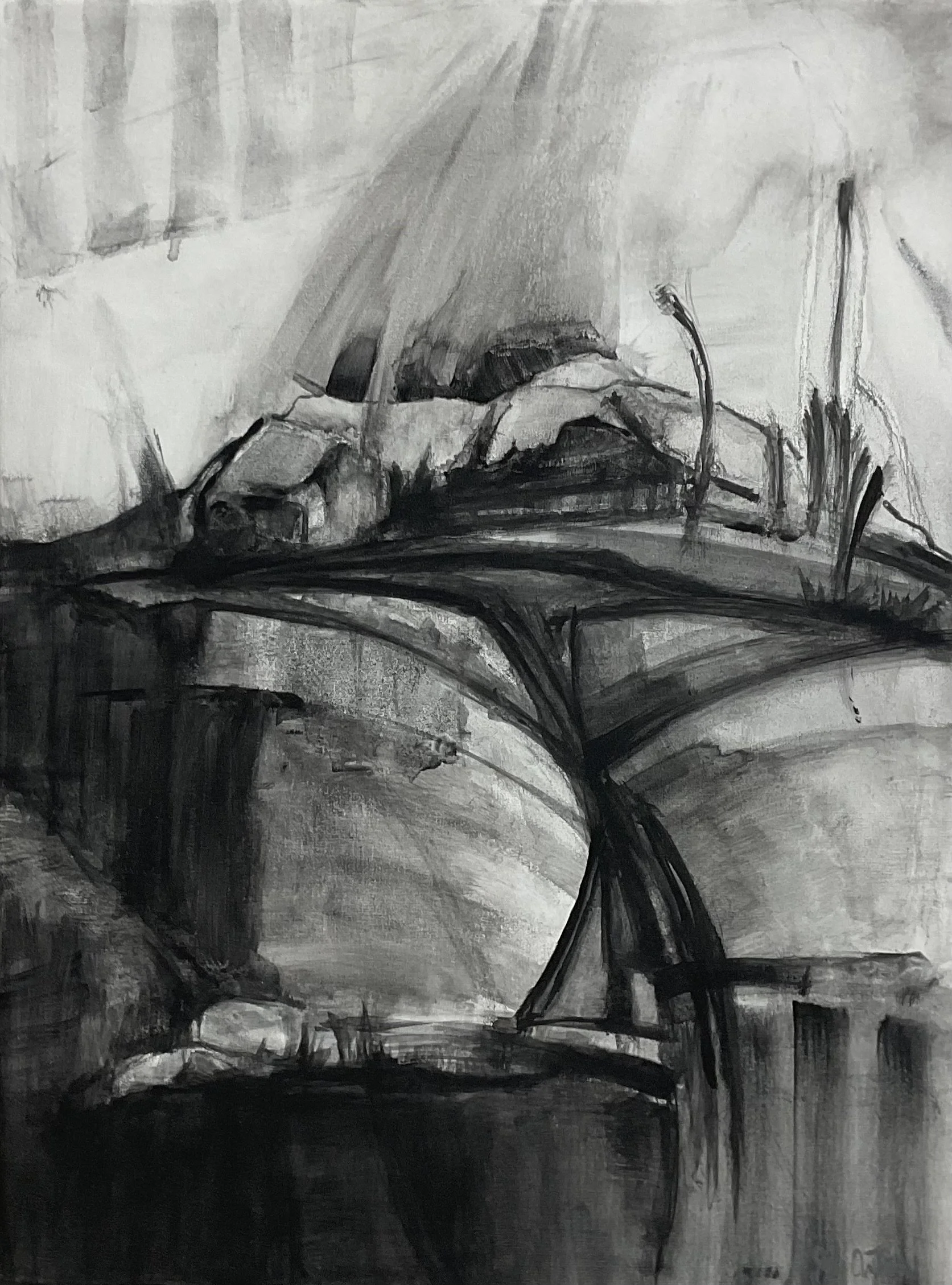  Seasonal Waters    Acrlylic on Canvas  |  18" x 24" 