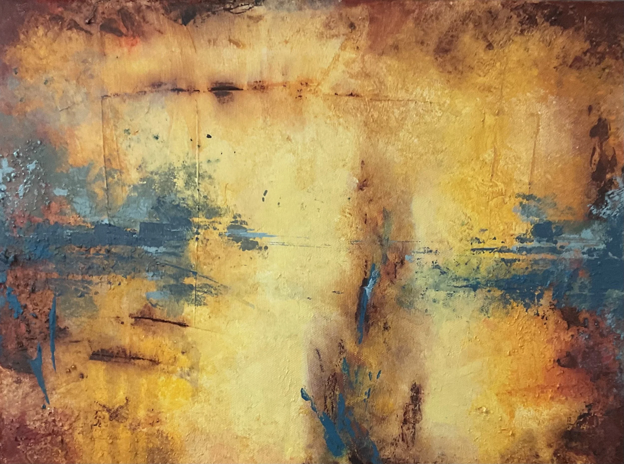  Fire Storm    Mixed Media 