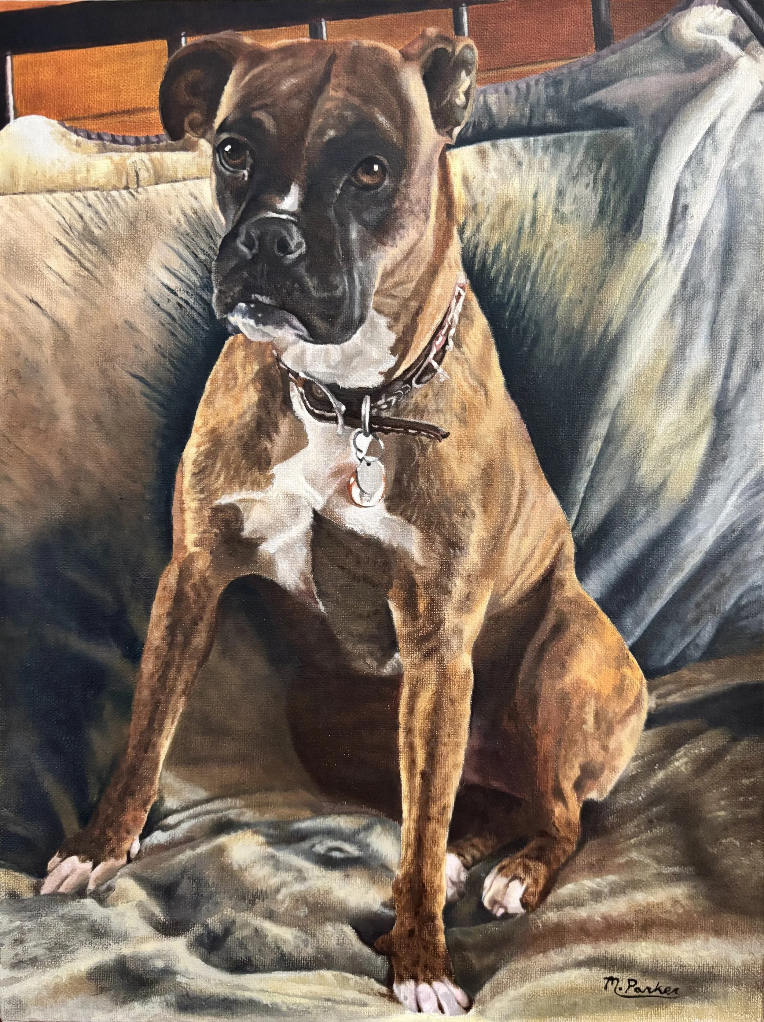 'Penny', 2026, Oil on linen panel - "9 x 12". SOLD