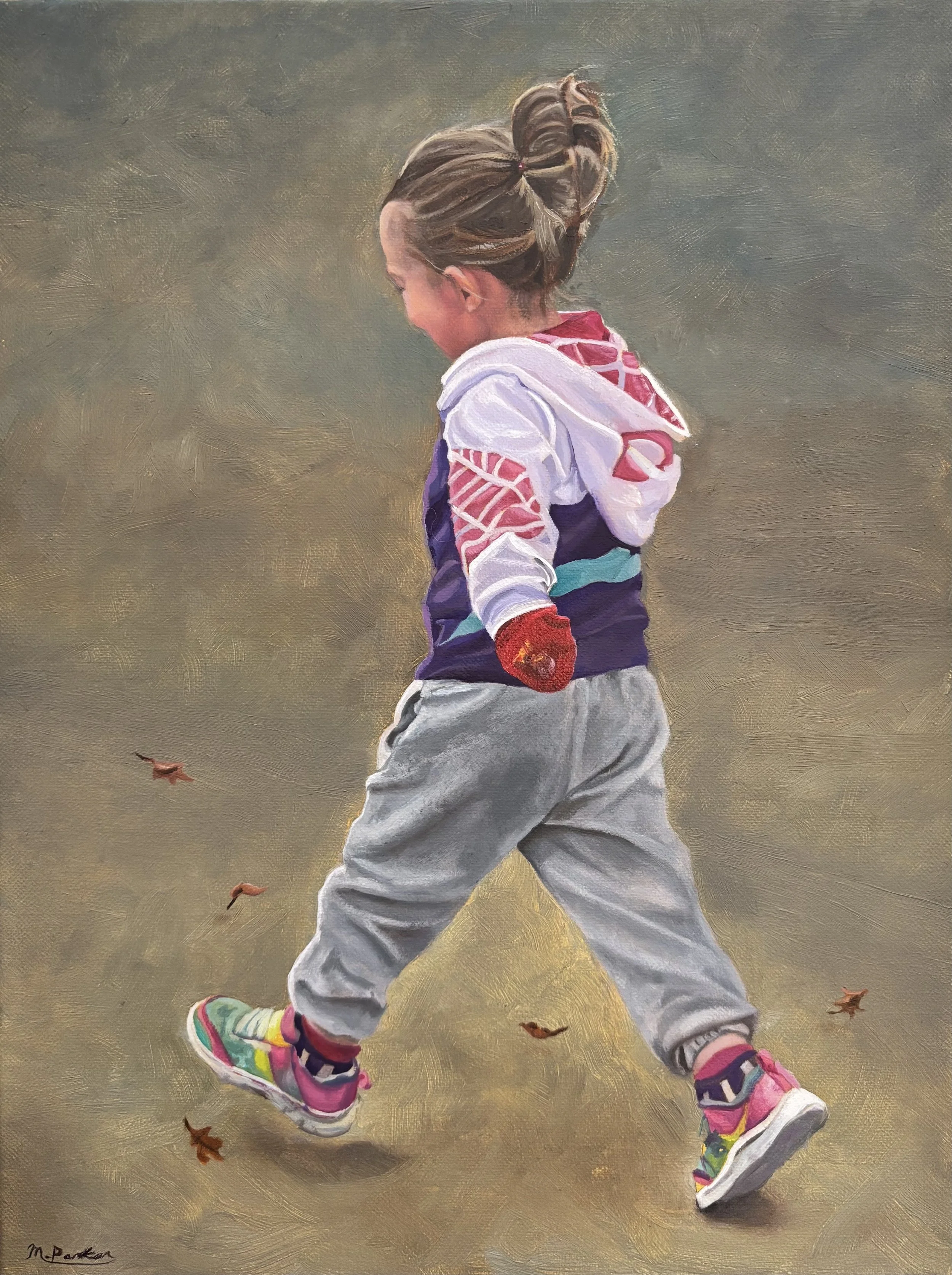 'Charlotte', 2026, Oil on linen panel - 9" x 12".  SOLD