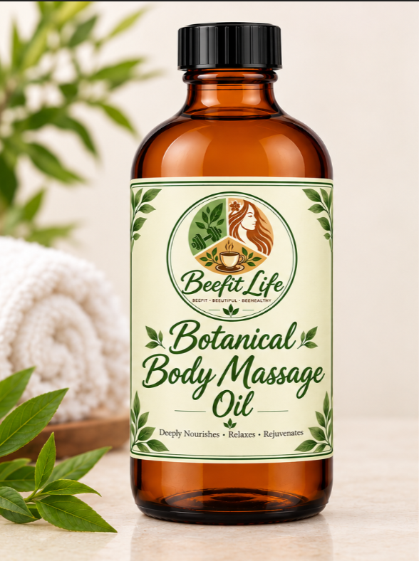 Botanical Body Massage Oil — BEEFIT LIFE NEW