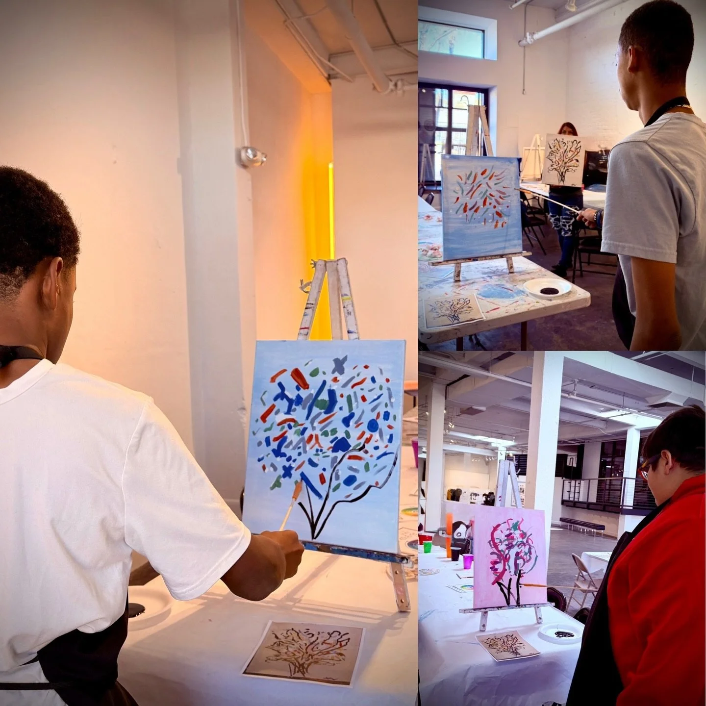 Kicking off the new year with the power of collaboration.  Creative Kids welcomed a new cohort of youth to Project TAP (Transformative Art Program) in partnership with El Paso Juvenile Probation and @bbbsep. Together, we&rsquo;re creating space for g