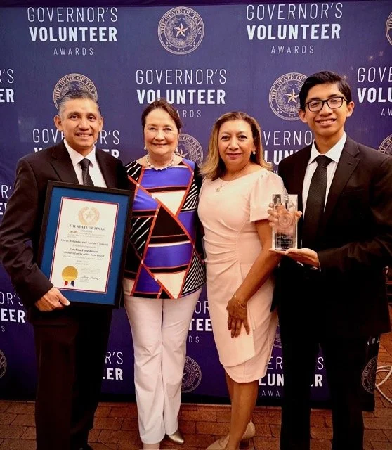 Cisneros Family with First Lady.jpg